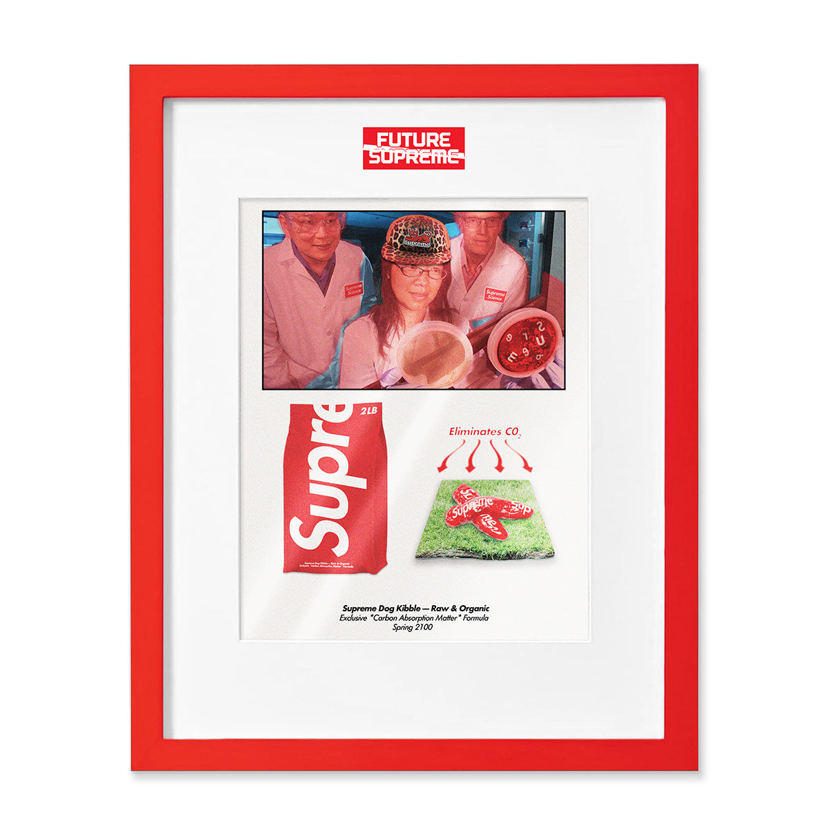 Future Supreme Framed Print #1 – BURN SLOW ENT.