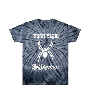 Spider Logo S/S <br><i>Tie-Dye Black</i>