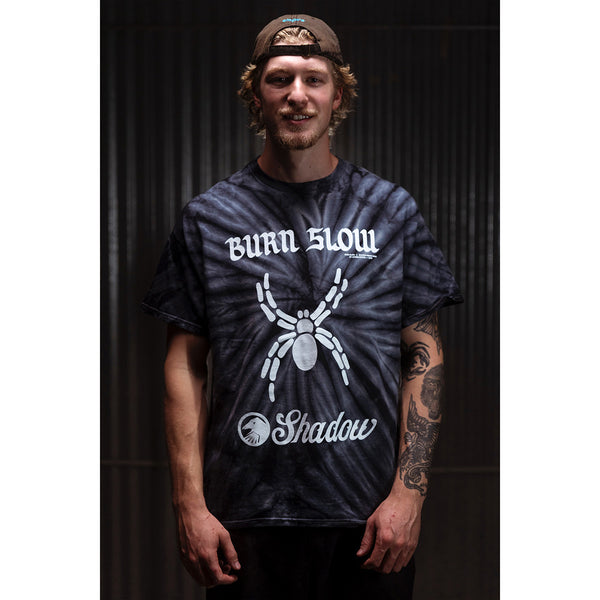 Spider Logo S/S <br><i>Tie-Dye Black</i>