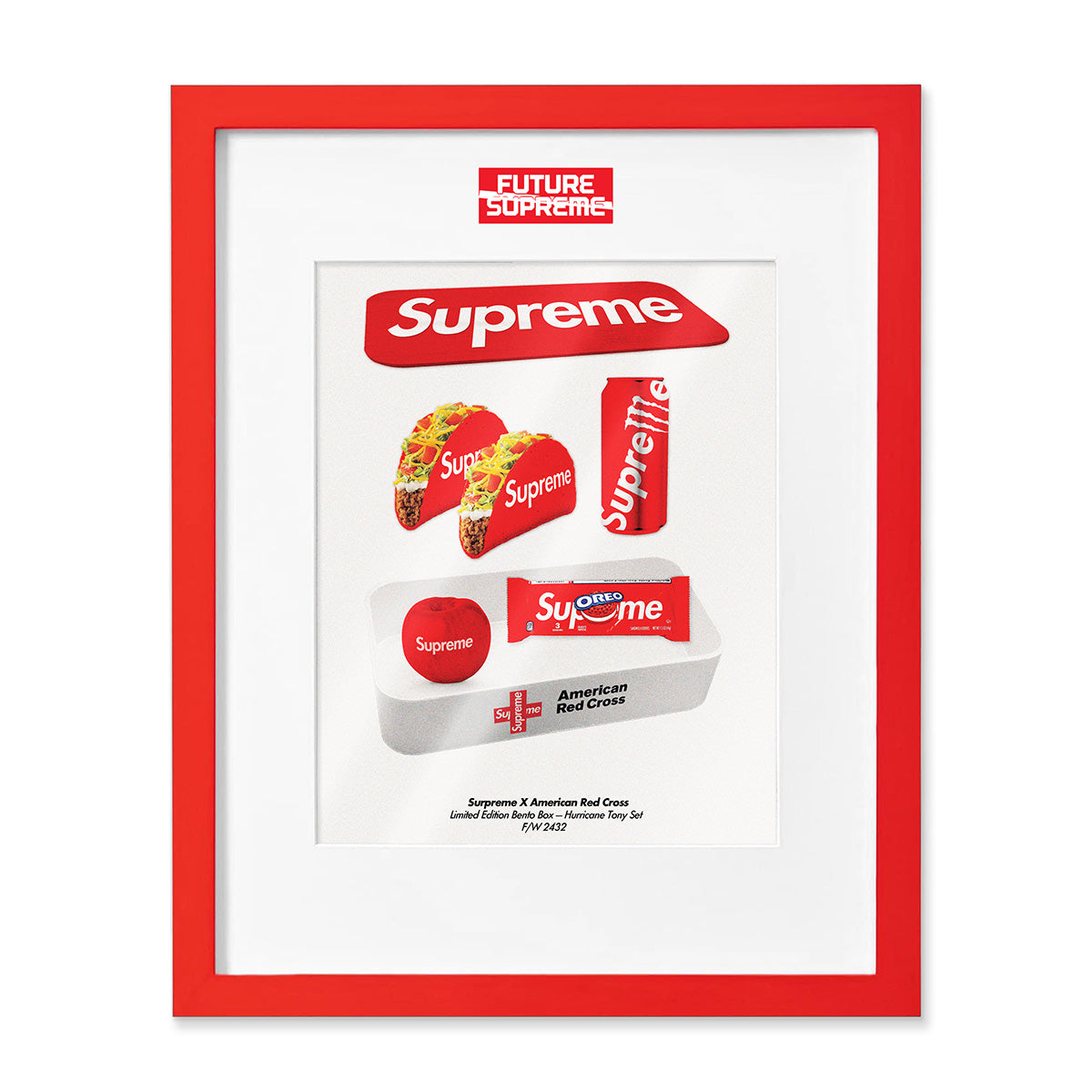 supreme ポスター Future Supreme Framed Print #8 – BURN SLOW ENT.