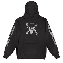 Load image into Gallery viewer, Spider Logo Hoody &lt;br&gt;&lt;i&gt;Black&lt;/i&gt;