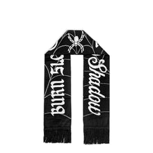 Load image into Gallery viewer, Spider Logo Scarf &lt;br&gt;&lt;i&gt;Black&lt;/i&gt;