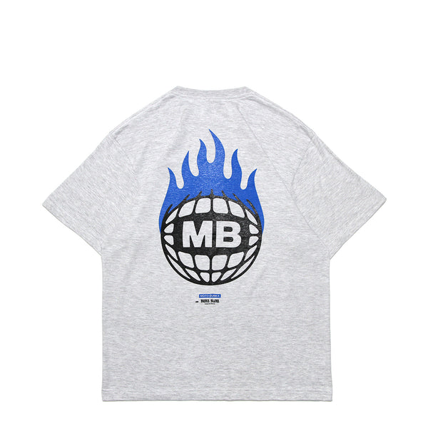 BSxMB Collab Logo T-Shirt <br><i>Ash Grey</i>