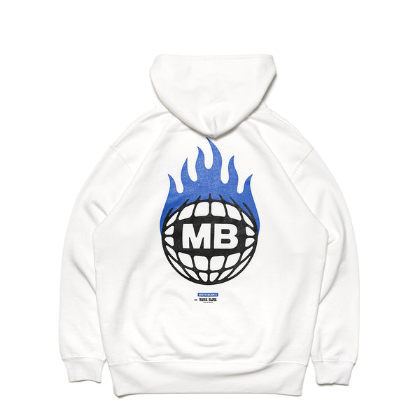 BSxMB Collab Logo Hoody <br><i>White</i>