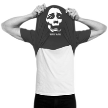 Load image into Gallery viewer, AR Face-Mask T-shirt <br><i>Faded Black</i>