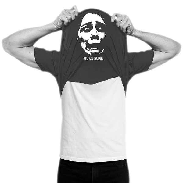 AR Face-Mask T-shirt <br><i>Faded Black</i>