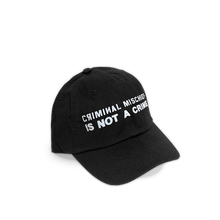 Load image into Gallery viewer, Criminal Crime Hat<br><i> Black</i>