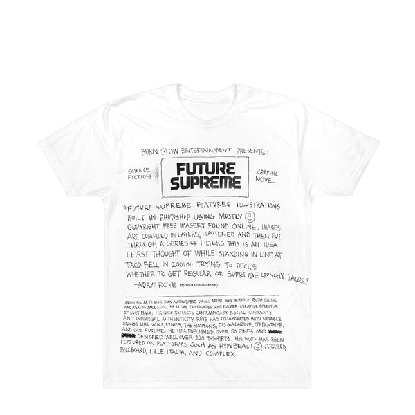 Future Supreme S/S<br><i>Artist's Statment And Bio</i>