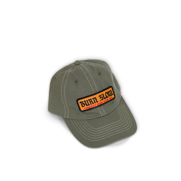 Long Logo Patch Hat<br><i>Olive</i>