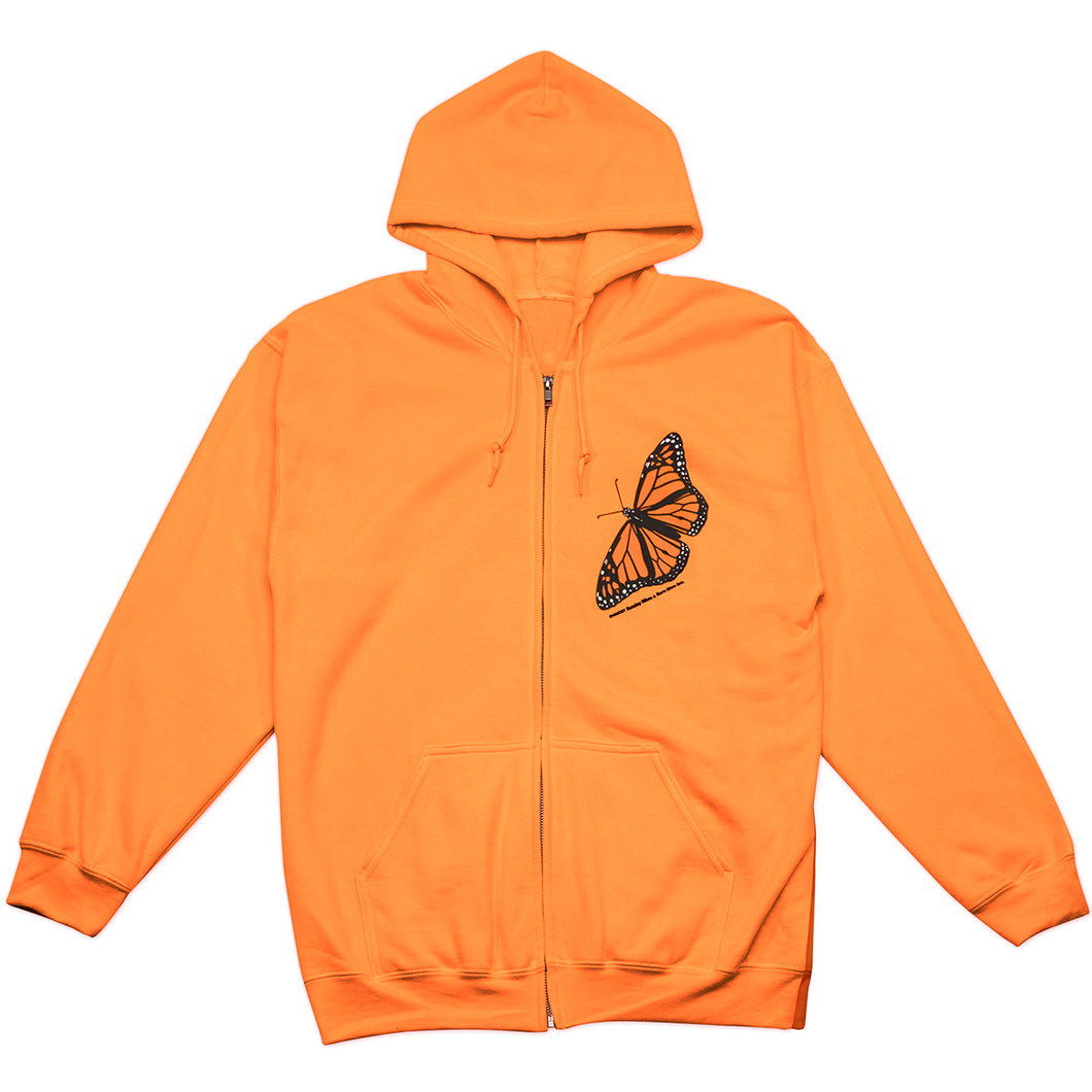 Solo Flight Zipper Hoody<br><i>Safety Orange</i>