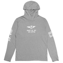Load image into Gallery viewer, Ready Or Not Hooded L/S &lt;br&gt;&lt;i&gt;Heather&lt;/i&gt;