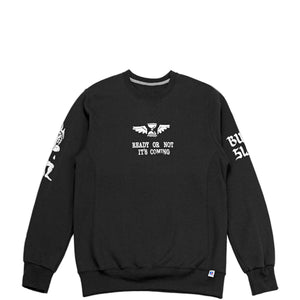 Ready Or Not Crewneck <br><i>Black</i>
