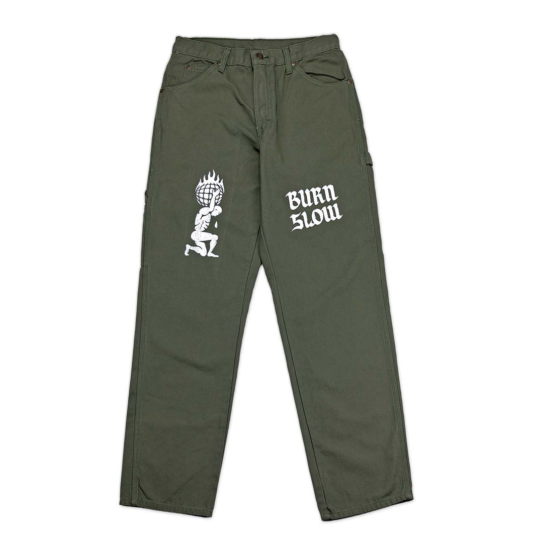 Ready Or Not Carpenter Pants <br><i>Moss Green</i>