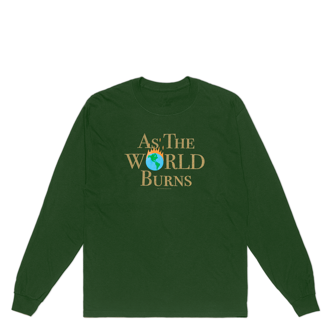 As It Burns L/S <br><i>Forest Green</i>