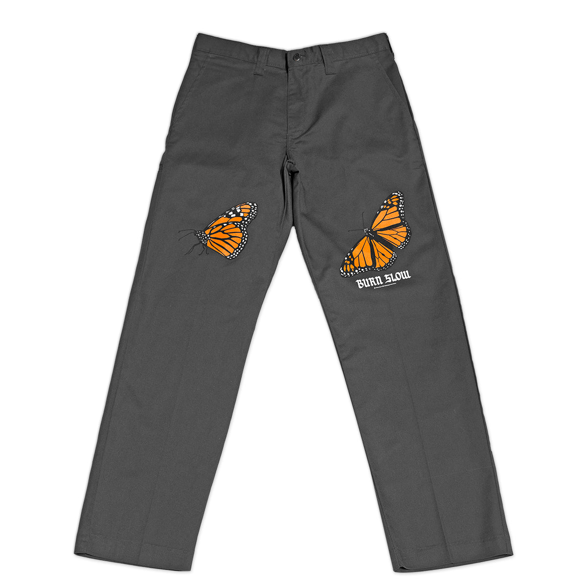 Butterfly Work Pants , Dark Charcoal