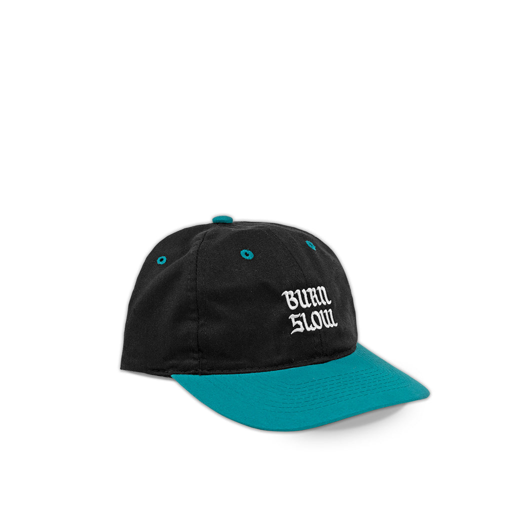 Brush Logo Hat <br><i>Black / Jade</i>