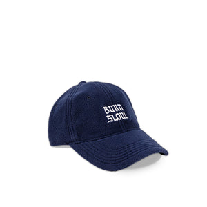 Brush Logo Hat <br><i>Navy Fleece</i>