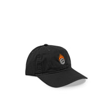 Load image into Gallery viewer, Globe Logo Hat &lt;br&gt;&lt;i&gt;Black&lt;/i&gt;