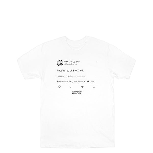 Respect T-shirt <br><i>White</i>