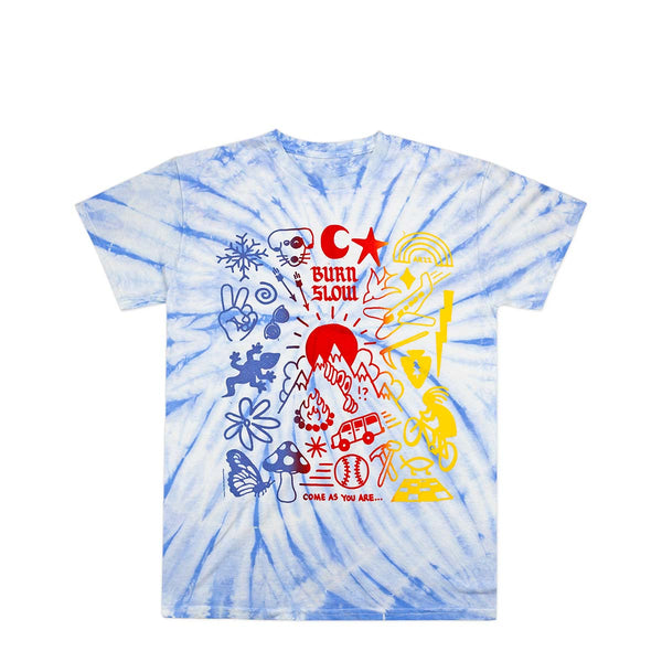 Rocky Road T-shirt <br><i>Tie Dye Sky Blue</i>