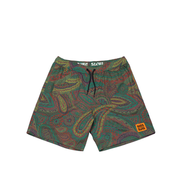 Paisley Swim Shorts <br><i>Color</i>